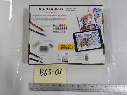 Prismacolor Premier 26ct Mixed Media Comic Art Set Limited Edition Kit Lessons