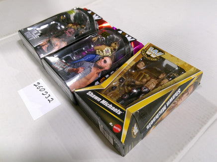 AEW Killswitch Orange Cassidy WWE Shawn Michaels Figure Lot Jazwares Mattel