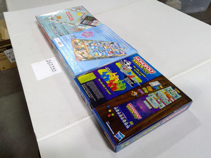 Hasbro Monopoly Surf Showdown Lilo & Stitch Knock Out Family Game Lot New Sealed