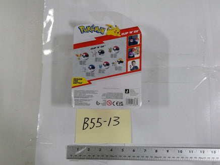 Pokemon Clip 'N' Go Froakie Action Figure With Poké Ball Jazwares New Sealed Red
