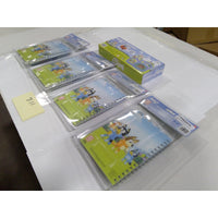 Bluey Stationery Tab Journal Sets and Megamat Play Set Bundle 5pc New Blue Green