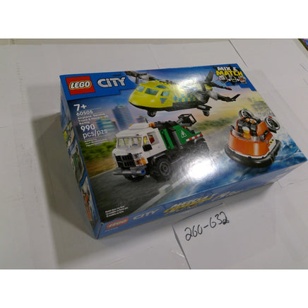 LEGO City Airplane Service Truck & Hovercraft Remix 60505 990 Pcs New Sealed