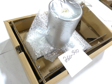 Silver Flameless LED Candles 3-Pack Battery Operated Round Modern Set Decor