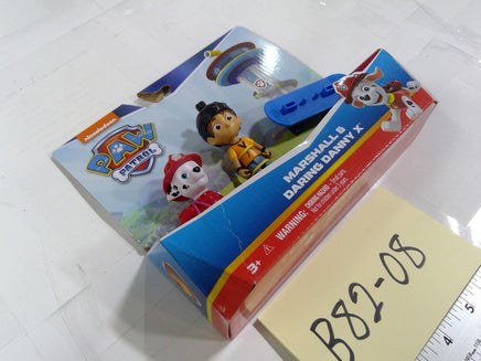 PAW Patrol Marshall Daring Danny X Dog Figure Set Spin Master Toy Blue Handboard