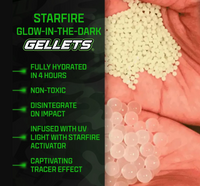 Gel Blaster Starfire XL-Glow-in-Dark Toy Gel Blasters Semi, Full-Auto, Ages 14+