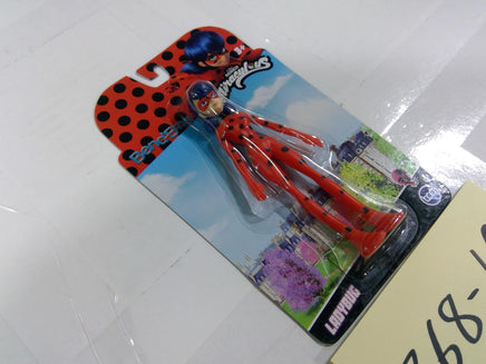 BendEms Miraculous Ladybug Action Figure Bendable Red Boxed Plastic Toy New