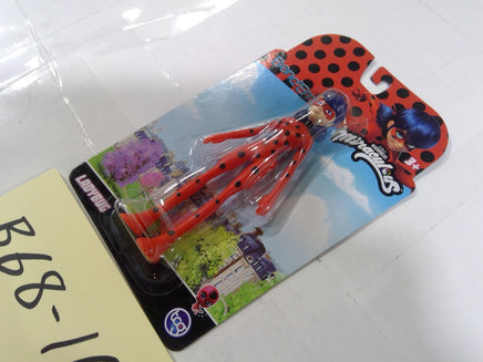BendEms Miraculous Ladybug Action Figure Bendable Red Boxed Plastic Toy New