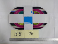 Room Essentials Printed Serving Tray Set Of 3 Large Oval Multicolor Modern