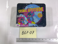 Disney Stitch Cosmic Attitude 48 Piece Puzzle Tin Case New Blue Kids Toy