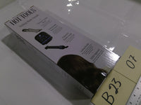 Hot Tools Titanium Curling Iron 1" Barrel Black Adjustable Heat Hair New