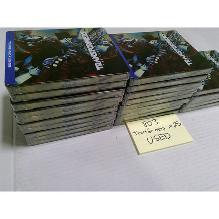 Paramount Transformers The Last Knight Blu-ray Steelbook Lot of 25 Blue USED