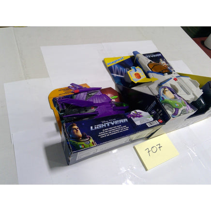 Disney Pixar Lightyear Imaginext XL-15 & Mattel Zurg Ship Set New NIB Box Wear