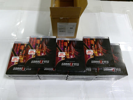 Snake Eyes GI Joe Origins 4K Ultra HD Blu-ray Steelbook New CASE of 27 NEW