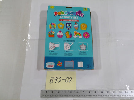 Chuckle & Roar Poke A Pic Activity Set 10 Shaped Artboards 1000 Squares New