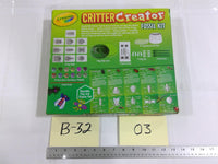 Crayola Critter Creator Fossil Kit Bug Fossils STEAM Activity Toy 7+ New Sealed