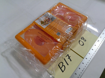 CWC Halloween Snack Box Kids Lunch Container Orange BOO Bento Tray Plastic