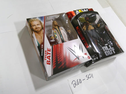 AEW Killswitch All Out PPV WWE Tyler Bate Wrestling Figure Lot Mattel Jazwares