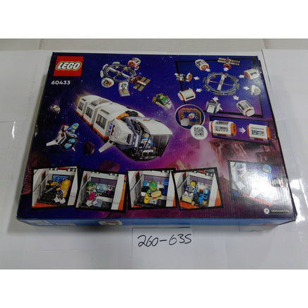 LEGO City Modular Space Station 60433 Kids 7+ Multi New Damaged Box 1097 Pcs