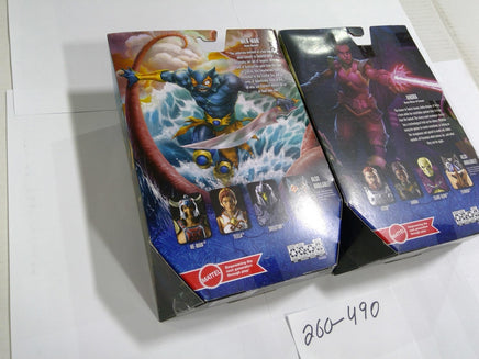 Masters Of The Universe Revelation Mer-Man Andra Action Figures Mattel Lot 2