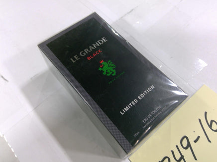 Le Grande Black Eau De Toilette Spray 100ml 3.4oz Pour Homme Limited Edition New