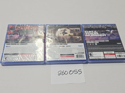 Persona 5 Tactica Assassin's Creed Mirage Madden 24 Sony PS5 Lot New Sealed