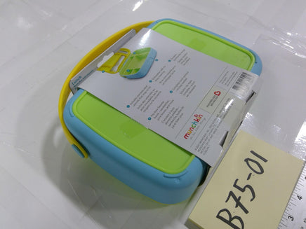 Munchkin Lunch Bento Box Kids Stainless Steel Utensils Toddler Multicolor New