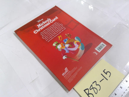 Disney Mickey's Christmas Carol Disney Studio Fun Red HC Kids Holiday Storybook