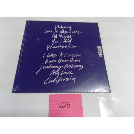 Maroon 5 Jordi Vinyl Record LP Pink Target Exclusive New Sealed Poster Included