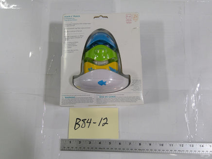 Munchkin Stack N' Match Floating Bath Stacking Toy 18m+ Penguin Boat Blue