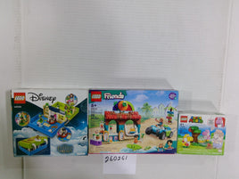 LEGO Disney Friends Super Mario Lot 3 Sets 43220 42625 71428 431pcs New Sealed