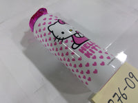 Sanrio Hello Kitty Kids Water Bottle Pink Metal Hearts Drink Cup Reusable