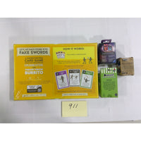 Exploding Kittens Fake Swords Game Keroppi Speaker Lorcana Deck Box Fuggler New