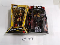WWE AEW Justin Hawk Bradshaw Killswitch PPV Figure Lot 2 Mattel Jazwares New