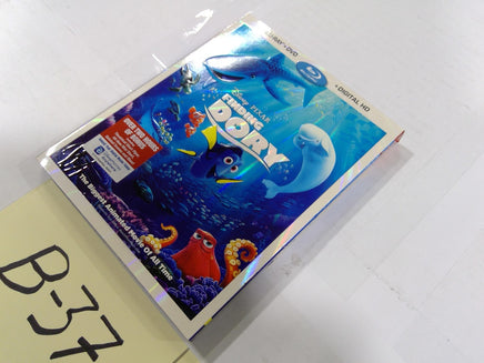 Disney Pixar Finding Dory Blu-ray DVD Digital HD Slipcover 2 Disc Set 2016 PG