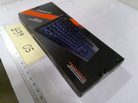 SteelSeries Apex 100 Wired USB Gaming Keyboard Black Backlit Illuminated QWERTY