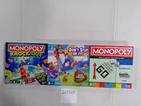 Monopoly Knock Out Don't Step In It Classic Monopoly Family Game Lot New Sealed