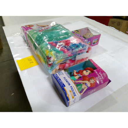 Disney Princess Toy Bundle Kids OS Multicolor NEW Ariel Jasmine Blanket Dolls