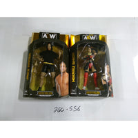 AEW Unrivaled Series 6 Jake Hager Hikaru Shida Action Figure Set New NIB