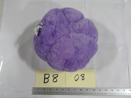 Plush Pumpkin Pillow Stuffed Animal Toy Small Purple Fall Decor Fuzzy Soft