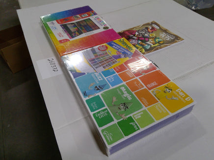 Crayola Art Sets Lot 3 Limited Edition Case & Coloring Book Multicolor