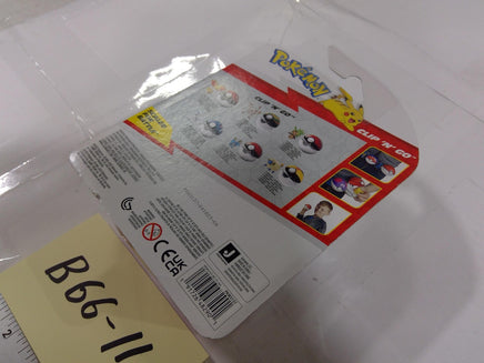 Pokemon Mareep Clip 'N' Go Action Figure Jazwares Ultra Ball Yellow Toy New