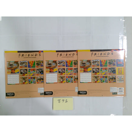 DateWorks Friends TV Show 2023 Wall Calendar 3-Pack New Multicolored Sealed