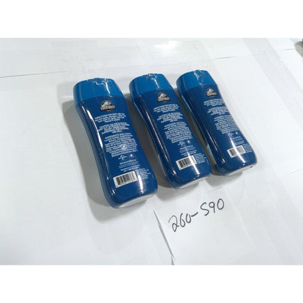 Jurassic World Shampoo Kids 3 Pack 8oz Blue Velociraptor Blueberry Scent NEW