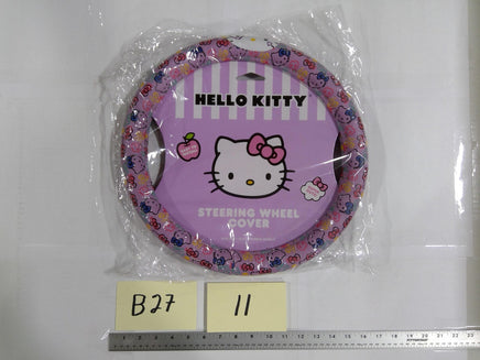 Hello Kitty Pink Steering Wheel Cover 14.5-15.5 In Easy Install Universal Car