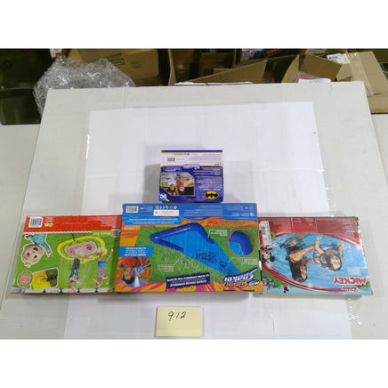 Nerf Super Soaker Slider Cocomelon Splash Pad Mickey Float Batman Boat Bundle