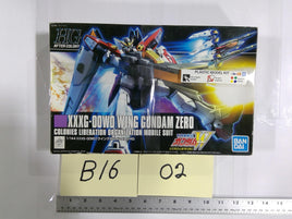 Bandai HG Gundam Wing XXXG-00W0 Wing Gundam Zero 1/144 Model Kit Blue New