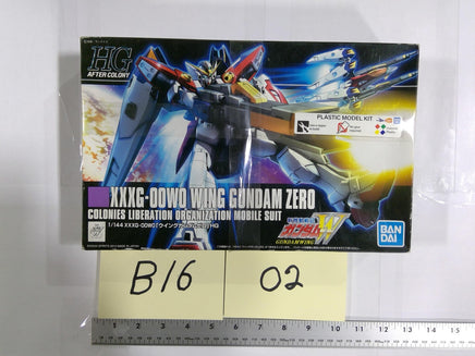 Bandai HG Gundam Wing XXXG-00W0 Wing Gundam Zero 1/144 Model Kit Blue New