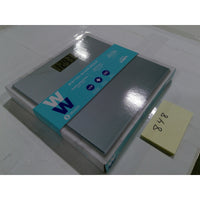 WW Digital Glass Scale Conair Silver New 400lb Capacity WW20Z Bathroom LCD