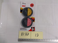 Disney Dash Mickey & Minnie Removable Mini Waffle Plates Set Of 2 Gray Metal