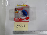Pokemon Alolan Vulpix Clip N Go Great Ball Action Figure Jazwares Toy White Blue